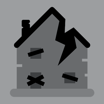 Derelict home emoji